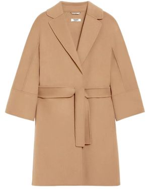 Max Mara Arona Coat - Natural