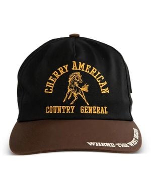 CHERRY LA Country General 5-Panel Hat - Black