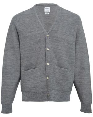 Visvim Selmer V-Neck Cardigan - Grey