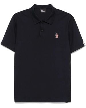 Moncler Short Sleeve Polo - Black