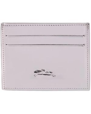 Longchamp Le Roseau Card Holder - Mettallic
