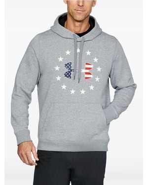 Under Armour Freedom Rival Hoodie - Grey