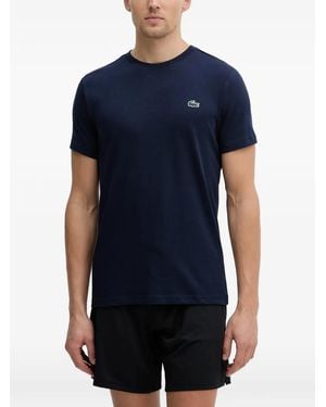 Lacoste Logo-Patch T-Shirt - Blue