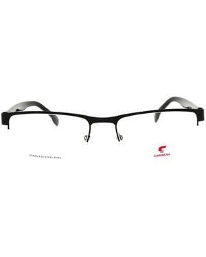 Carrera Rectangle-Frame Glasses - White