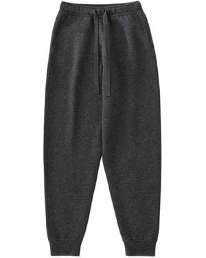 Studio Nicholson Karlin Drawstring-Waist Track Pants - Black