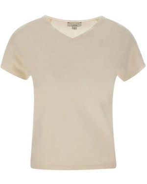 Vince Jersey Con Cuello En V - Neutro