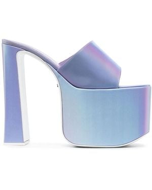 Gcds 165Mm Platform Sandals - Blue