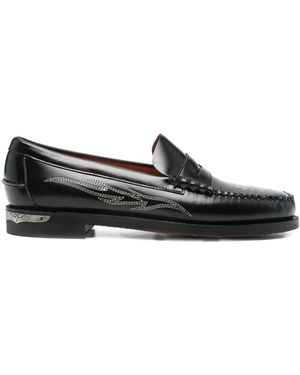 Sebago Penny Loafers - Black