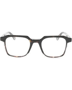Gigi Studios Brad Brille Mit Eckigem Gestell - Braun