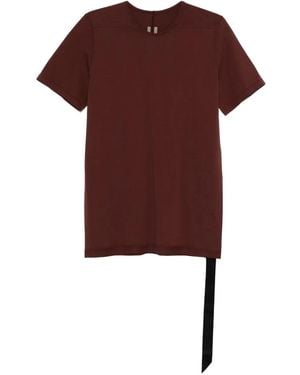 Rick Owens T-Shirt Girocollo - Rosso