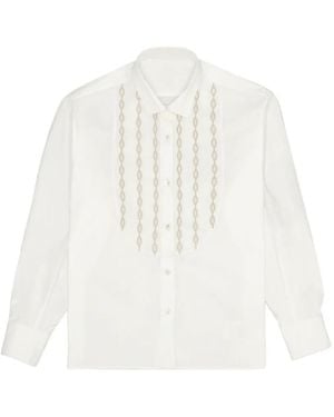 Fortela Camisa Frederique Bordada - Blanco