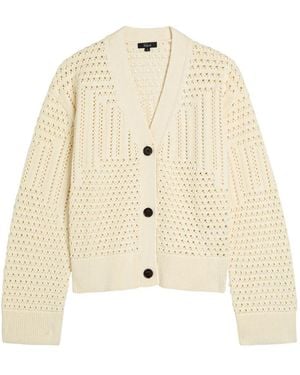 Rails Geneva Button Cardigan - Natural