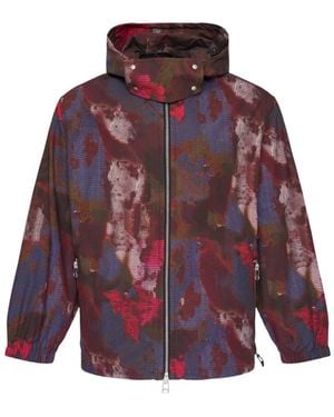 OAMC Printed Hooded Jacket - Purple