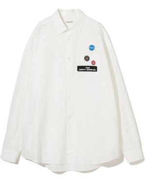 Undercover Cotton Shirt - White
