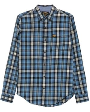 Superdry Checked Shirt - Blue