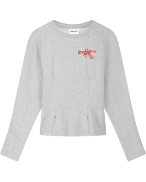 FABIENNE CHAPOT Dhelia Bead-Embellished Sweater - White