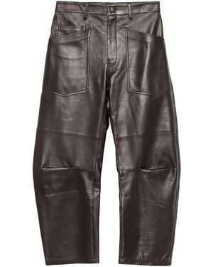 Nili Lotan Pantalon Palazzo Shon - Grey