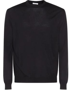 Malo Jersey con cuello redondo - Negro