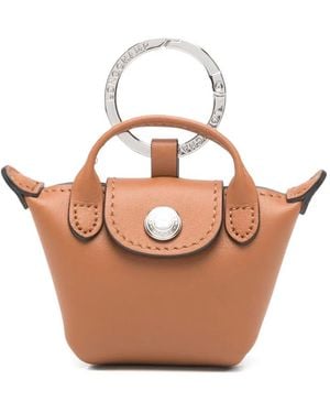 Longchamp Le Pliage Xtra Key Ring - Pink
