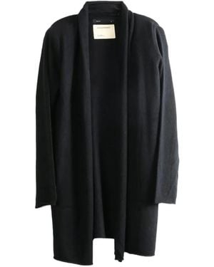 Frenckenberger Shawl-Collar Cardigan - Black