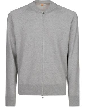 Alpha Industries ラグランスリーブ カーディガン - グレー