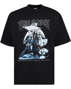 Vetements Graphic-Print T-Shirt - Black