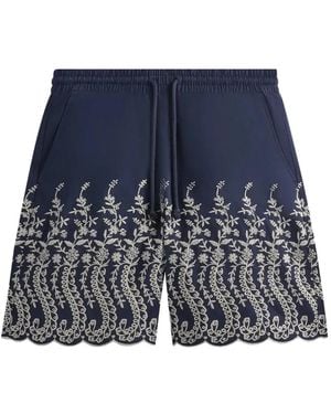 Kith Lewis Floral Shorts - Blue