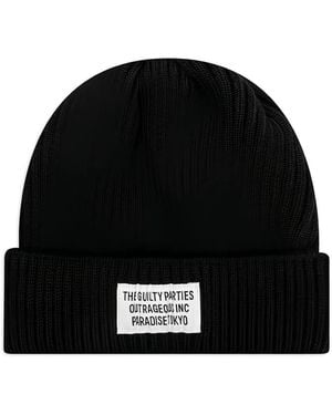 Wacko Maria Type-1 Beanie - Schwarz