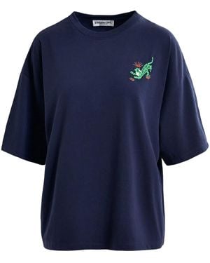 Essentiel Antwerp Hungle T-Shirt - Blau