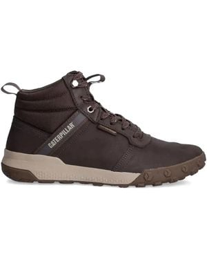 Caterpillar Hex Padded Lace-Up Boots - Brown