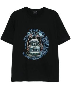 Paul Smith Printed T-Shirt - Black