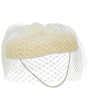 Gigi Burris Millinery Elodie Cocktail - White