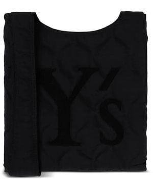 Y's Yohji Yamamoto ロゴ ショルダーバッグ - ブラック