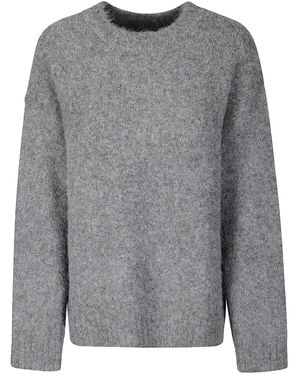 Samsøe & Samsøe Drop-shoulder sweater - Grau
