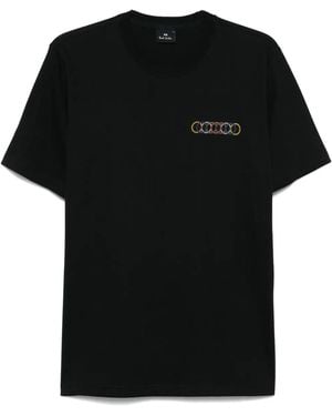 Paul Smith Overlapping Circles Tシャツ - ブラック