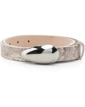 Heaven Mayhem Bean Belt - White