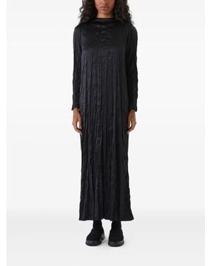 Osklen Long Sleeve Midi Dress - Black
