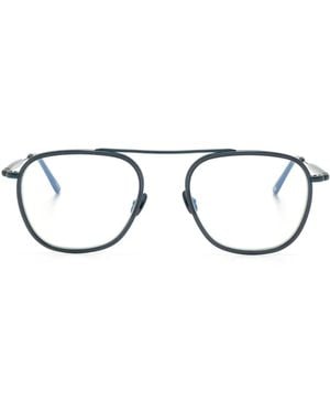 Moscot Gafas Fanagle Con Montura Cuadrada - Azul