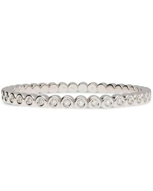 ’ROBERTO DEMEGLIO Diamond Stretch Tennis Bracelet - White