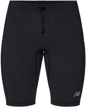 New Balance Leggings Con Coulisse - Blu