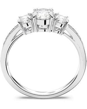 Swarovski Anello Con Pietra - Bianco