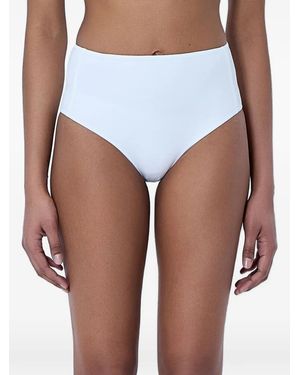 Max Mara Bragas De Talle Alto - Blanco