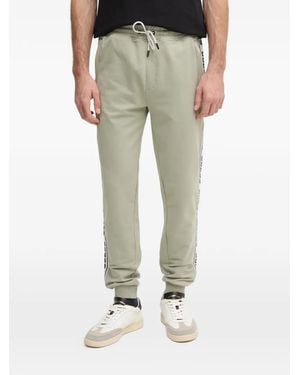 Guess Logo-Tape Track Trousers - Green