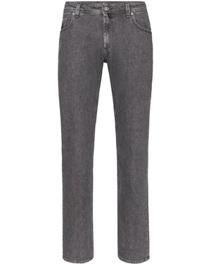 Billionaire Vaqueros con logo bordado - Gris