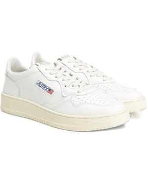 Autry Medalist Low Trainers - White