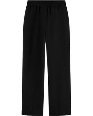 Tommy Hilfiger Elasticated-Waistband Pants - Black