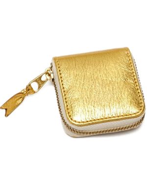Comme des Garçons Zip-Fastening Wallet - Metallic