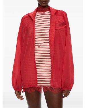 Christopher Esber Dannie Bomber Jacket - Red
