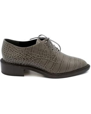 Walter Steiger Leather Oxford Shoes - Brown