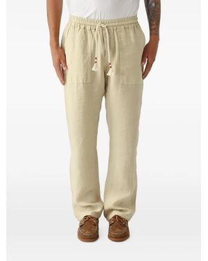 MC2 Saint Barth Calais Drawstring Trousers - White